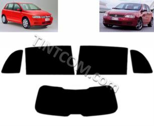                                 Pre Cut Window Tint - Fiat Stilo (5 doors, hatchback, 2001 - 2007) Solar Gard - NR Smoke Plus series
                            